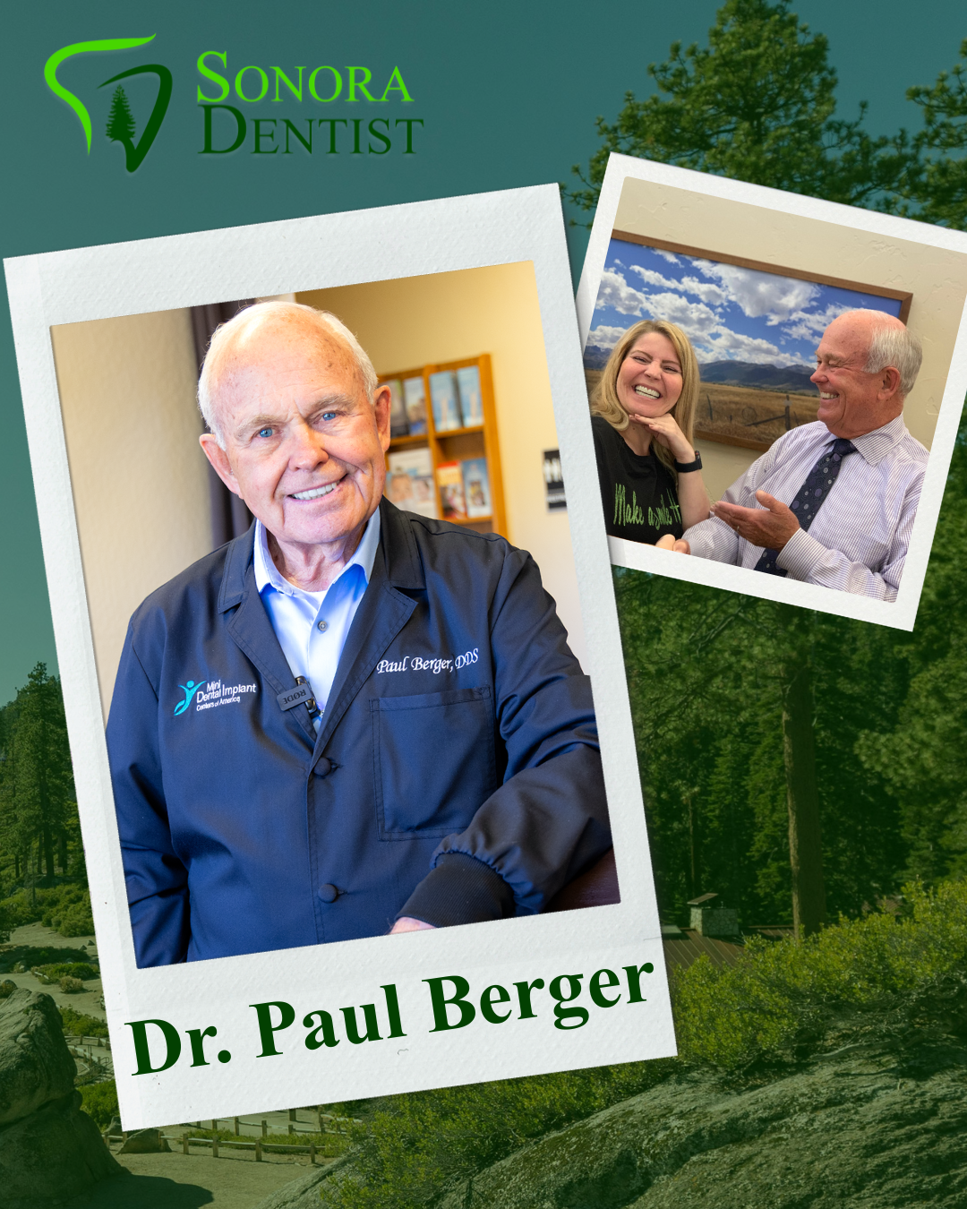 Dentista especialista en implantes dentales en Sonora, CA | Dr. Paul Berger | ¡Reserva una consulta GRATIS!